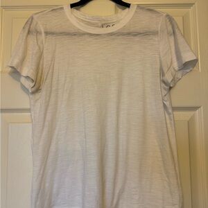 LOFT White Short Sleeve Tee